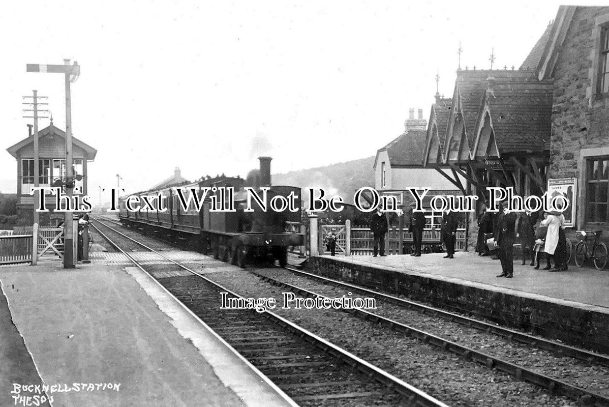 SH 868 - Bucknell Railway Station, Shropshire