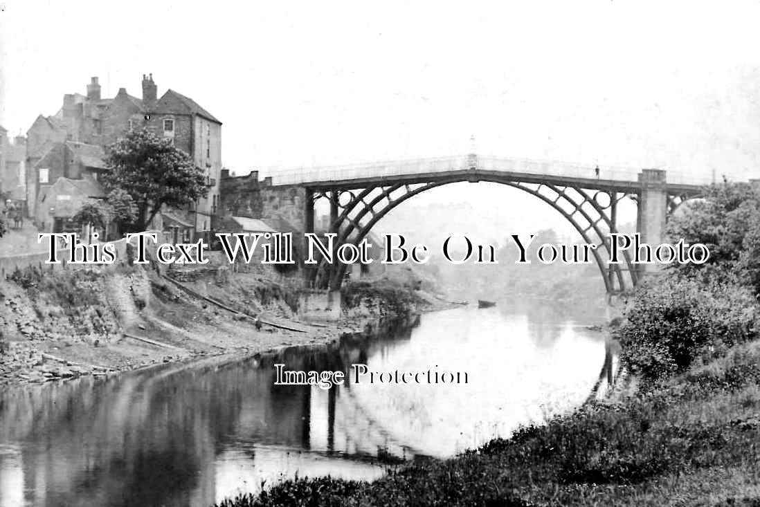 SH 886 - Ironbridge River & Bridge, Shropshire