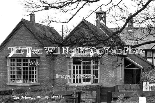 SH 904 - The School, Childs Ercall, Market Drayton, Shropshire c1958