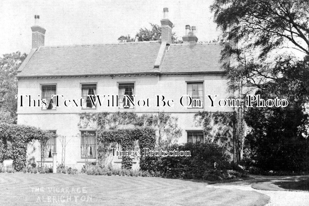 SH 92 The Vicarage Albrighton Shropshire JB Archive SH 92 The Vicarage Albrighton Shropshire JB Archive