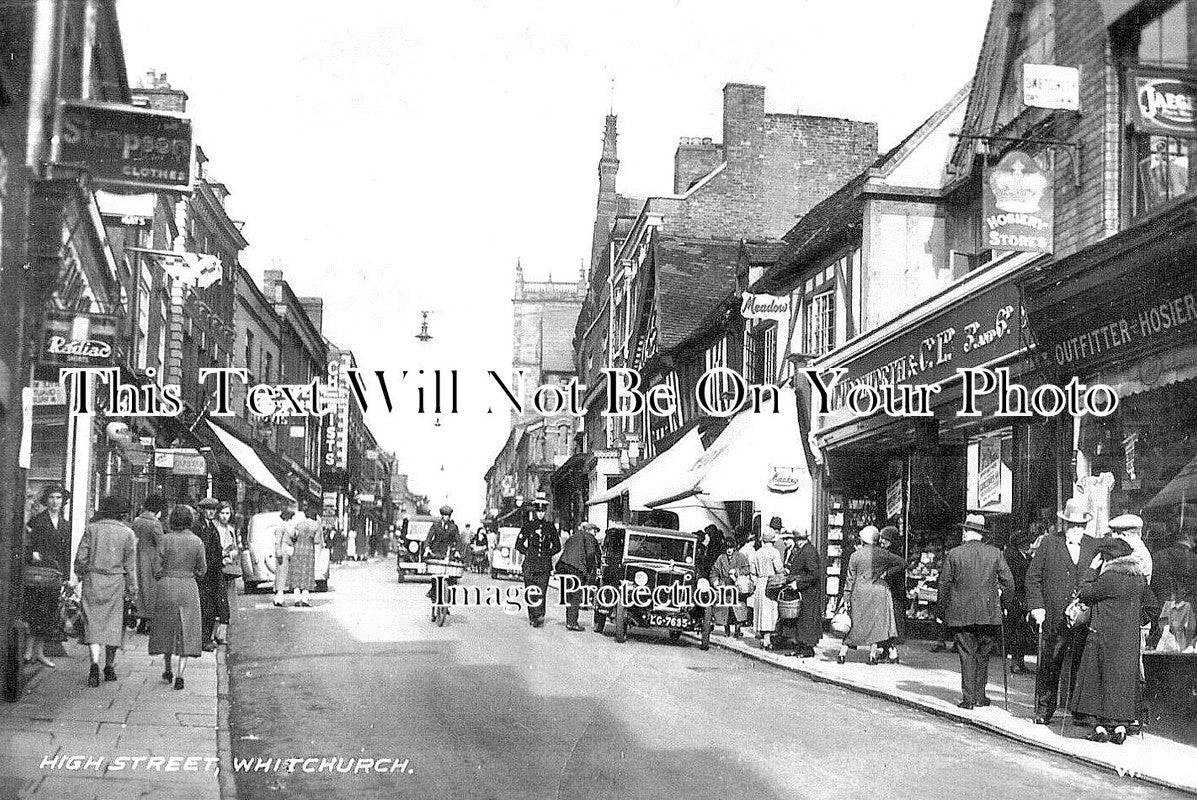 SH 955 - High Street, Whitchurch, Shropshire c1941