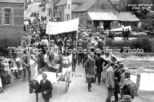 SH 960 - Clun Revels, Shropshire 1922