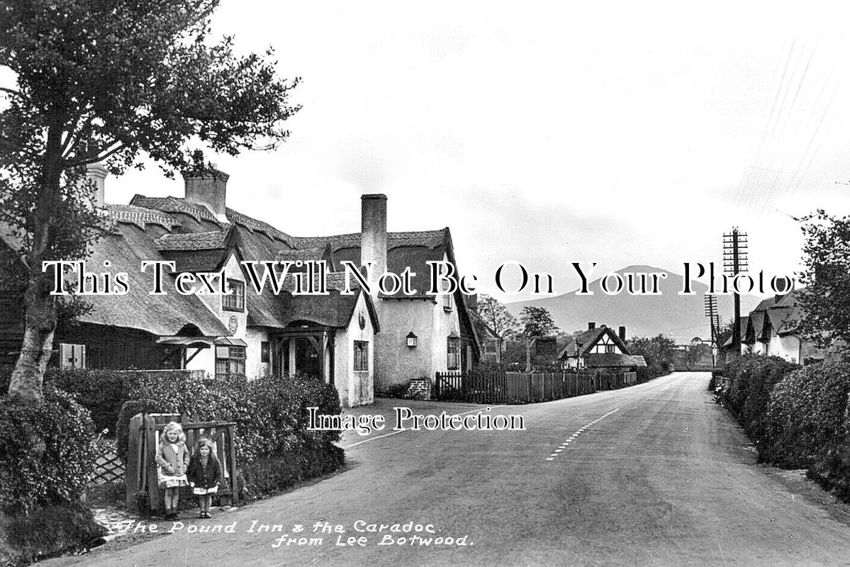 SH 992 - The Pound Inn & The Caradoc, Leebotwood, Shropshire