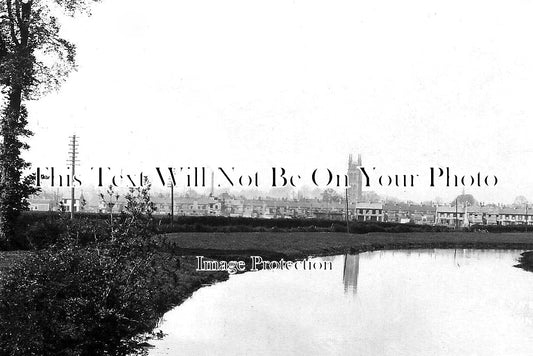 SO 1005 - Taunton View From River Tone, Somerset c1910