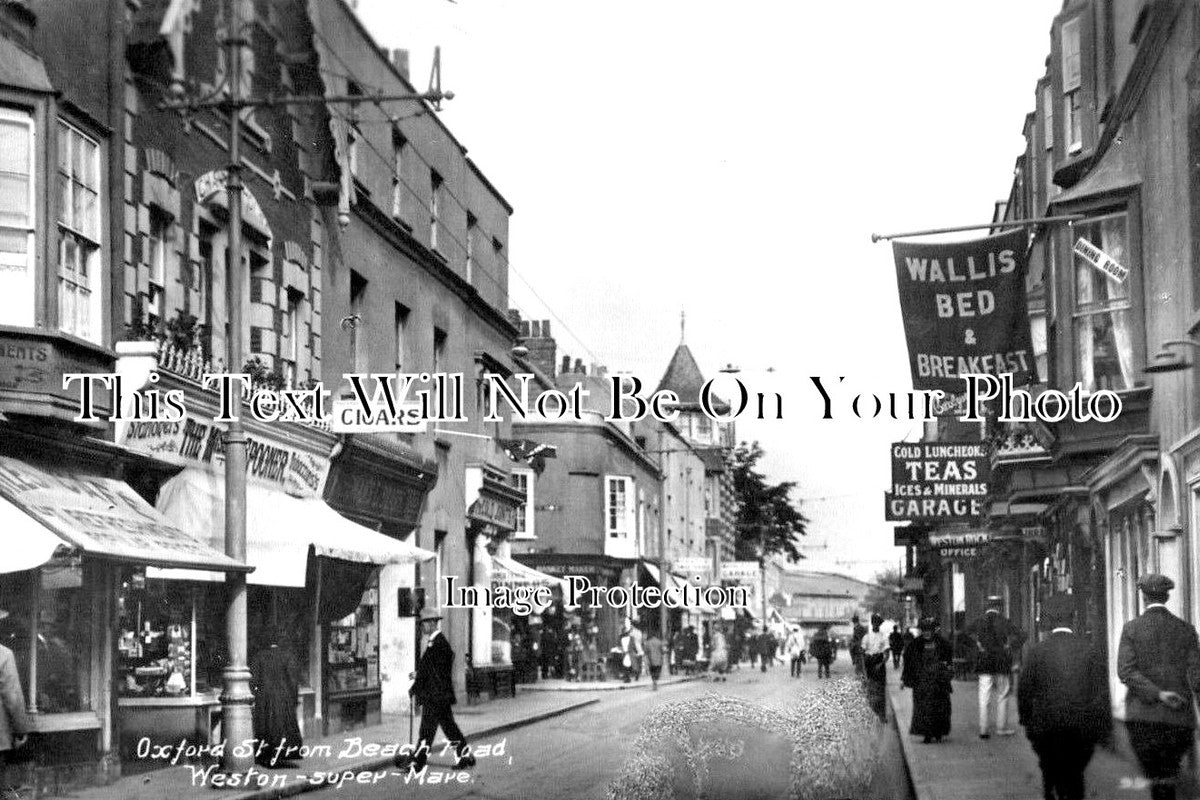 SO 1041 - Oxford Street, Weston Super Mare, Somerset c1927