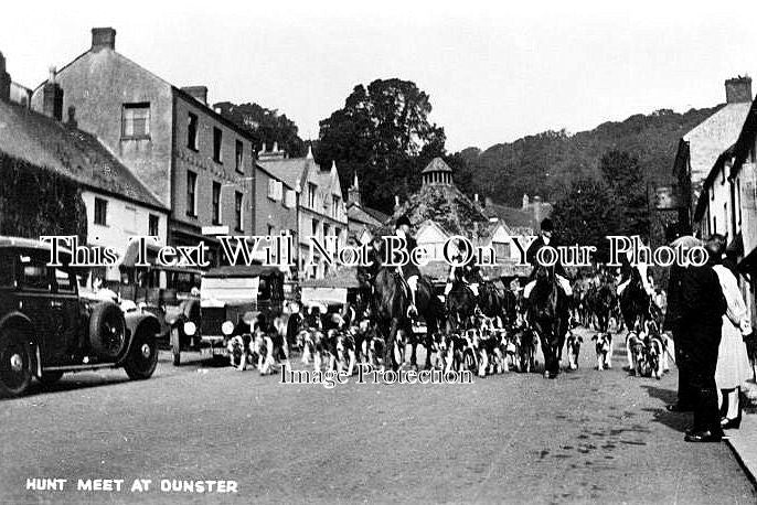 SO 1059 - Hunt Meet At Dunster, Somerset