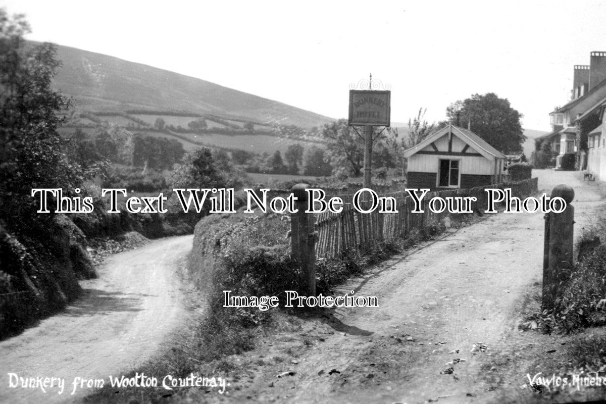SO 1075 - Dunkery From Wooton Courtenay, Somerset c1930