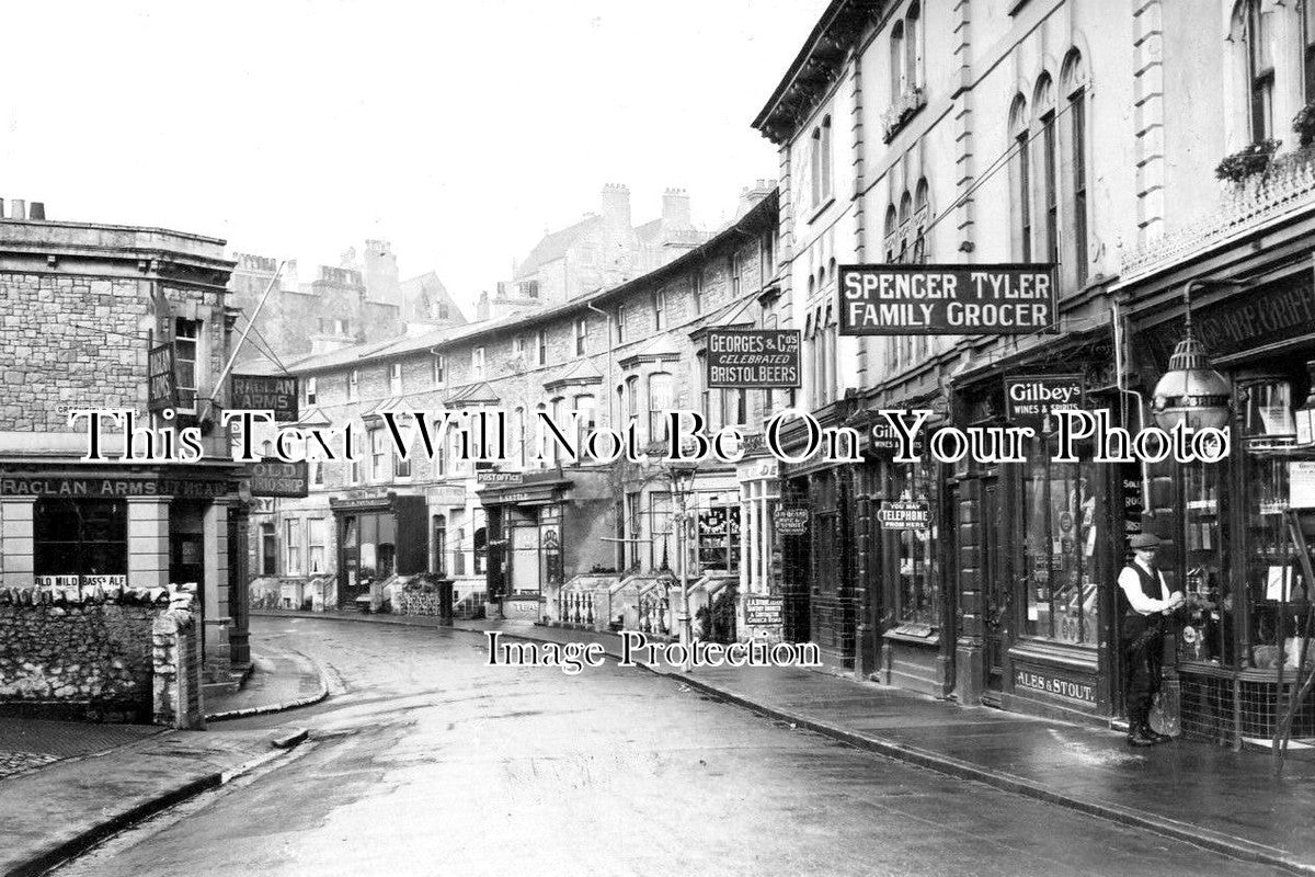 SO 1095 - Church Road, Weston Super Mare, Somerset c1914