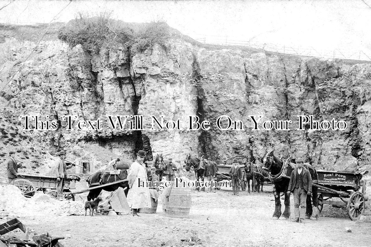 SO 1113 - Snowdon Quarries, Chard, Somerset c1908