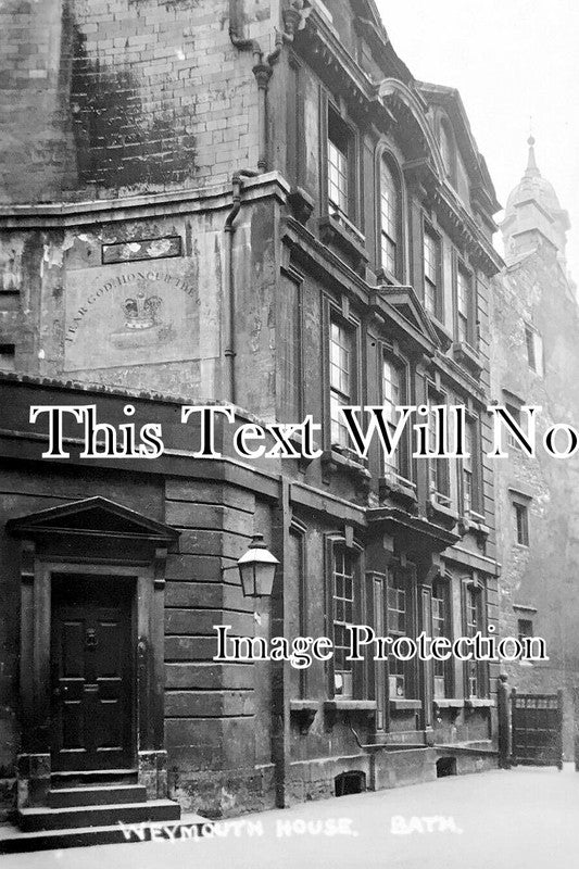 SO 1186 - Weymouth House, Bath, Somerset