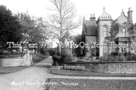 SO 1200 - Wells County Asylum Entrance & Lodge, Somerset