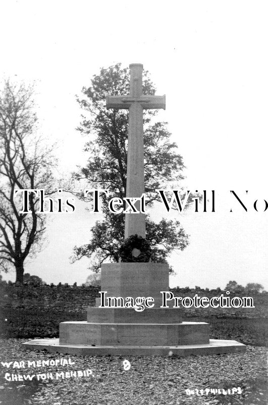 SO 1202 - Chewton Mendip War Memorial, Somerset