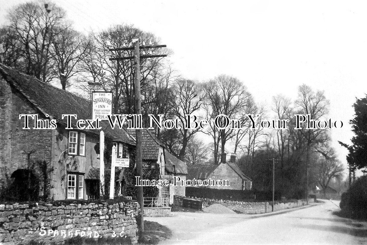 SO 1283 - The Sparkford Inn, Sparkford, Somerset c1928