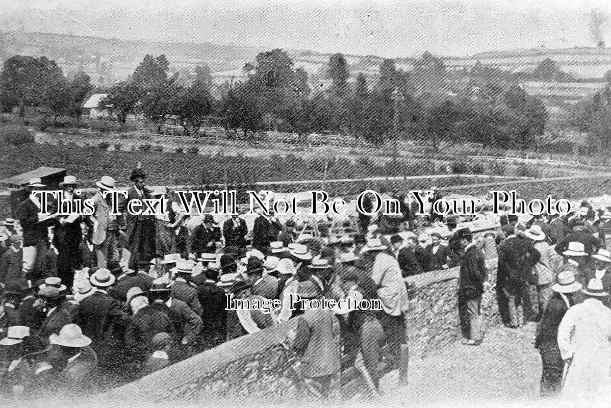 SO 1289 - The Sheep Market, Wiveliscombe, Somerset c1905