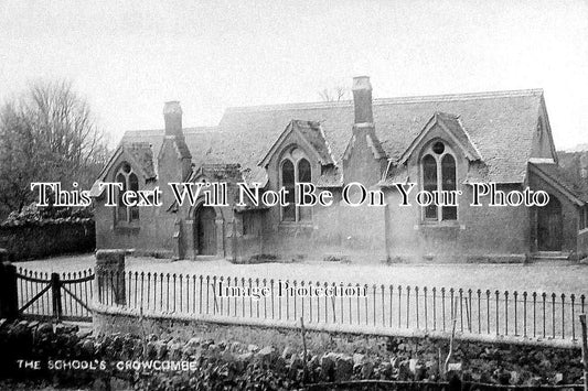 SO 13 - The Schools, Crowcombe, Somerset c1920