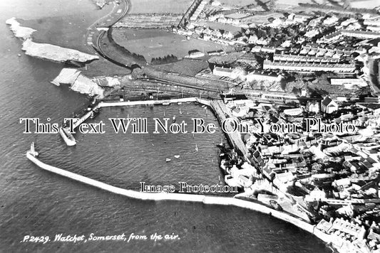 SO 1335 - Watchet From The Air, Somerset