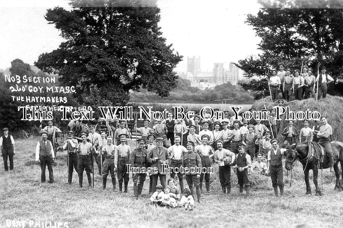 SO 1341 - MTASC Haymakers, Wells, Somerset WW1 Military