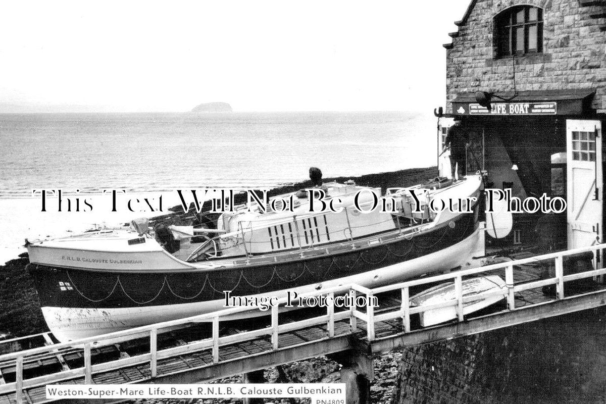 SO 1361 - Birnbeck Pier, Weston Super Mare Lifeboat, Somerset