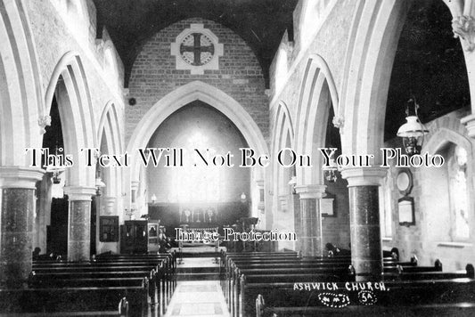 SO 1362 - Ashwick Church, Somerset c1906