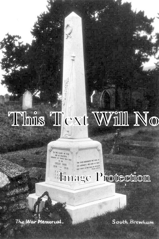 SO 1372 - The War Memorial, South Brewham, Somerset