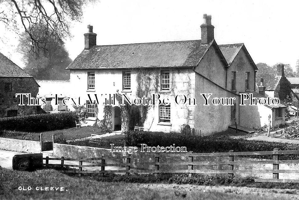 SO 1376 - Old Cleeve, Somerset – JB Archive