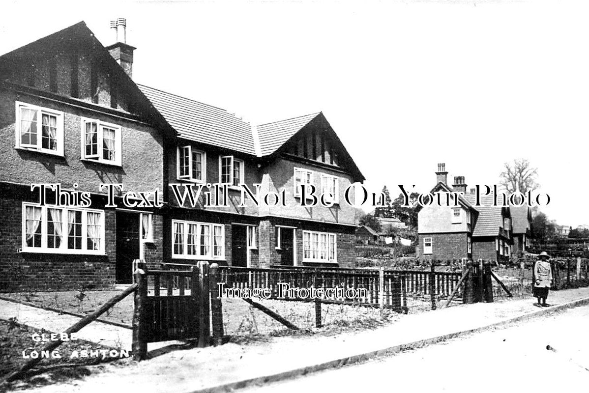 SO 1391 - Glebe Road, Long Ashton, Somerset c1916