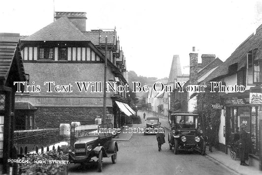 SO 1412 - High Street, Porlock, Somerset