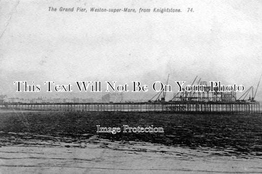 SO 145 - The Grand Pier Construction, Weston Super Mare, Somerset c1904
