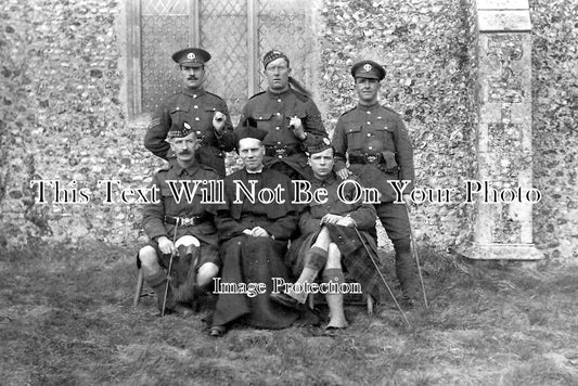 SO 1483 - Rev W J Karian, Somerton, Somerset WW1