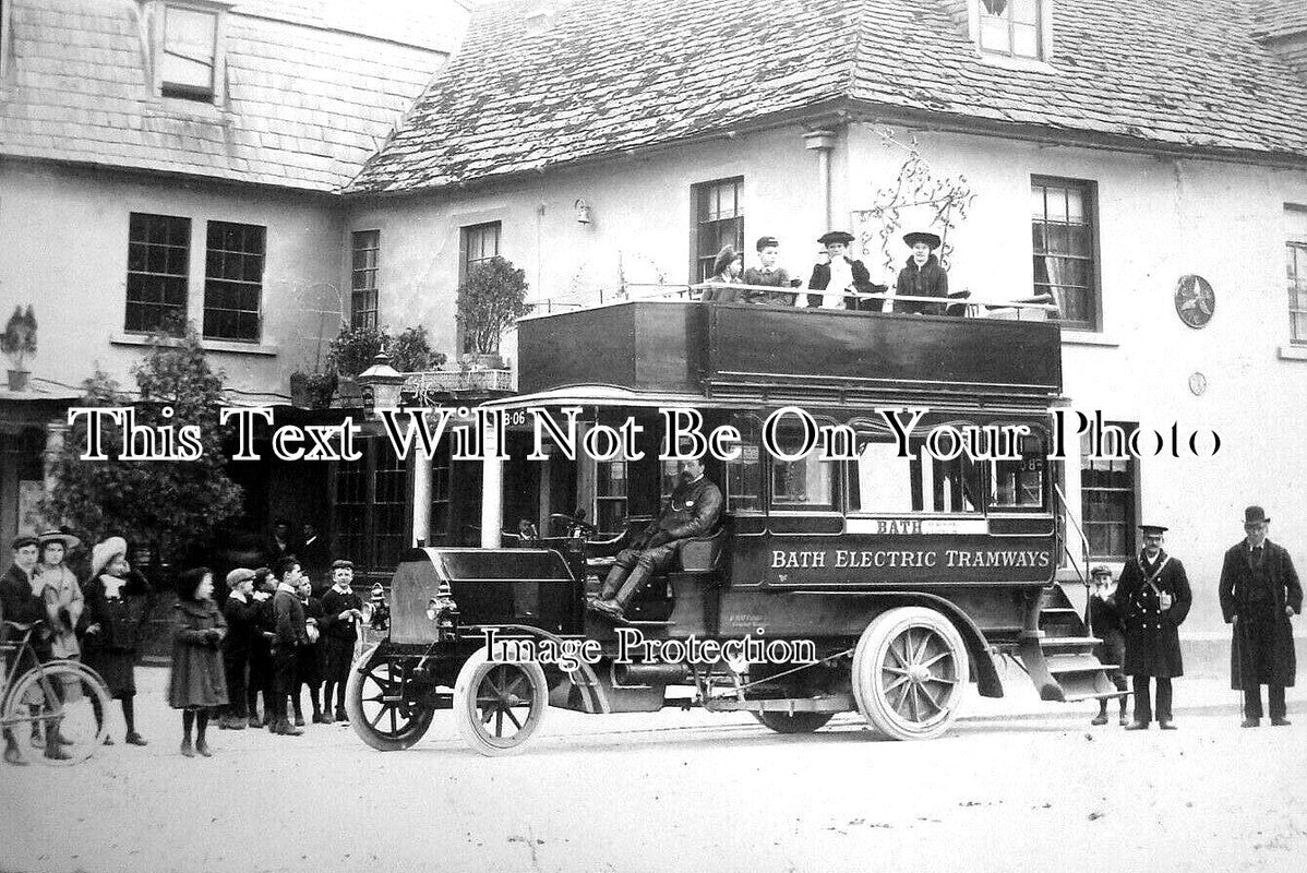 SO 1523 - Bath Electirc Tramways, Somerset c1905