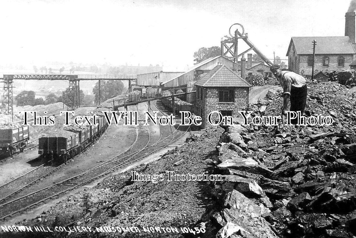 SO 1524 - Norton Hill Colliery, Midsomer Norton, Somerset c1911