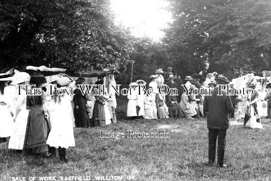 SO 1573 - Sale Of Work, Eastfield, Williton, Somerset c1911