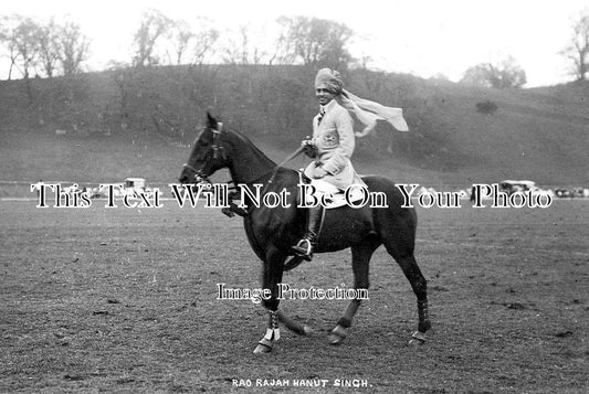 SO 1580 - RAO Rajah Hanut Singh, Dunster, Somerset c1925
