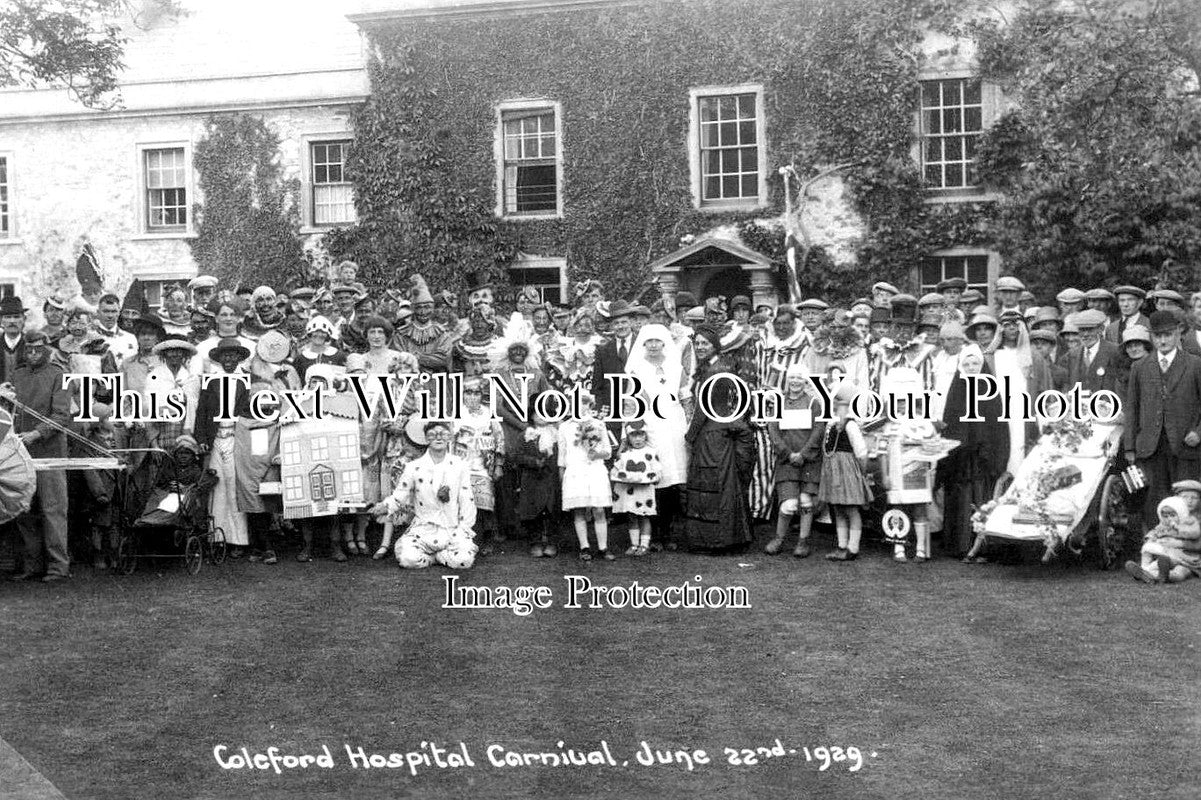 SO 1594 - Coleford Hospital Carnival, Somerset 1929