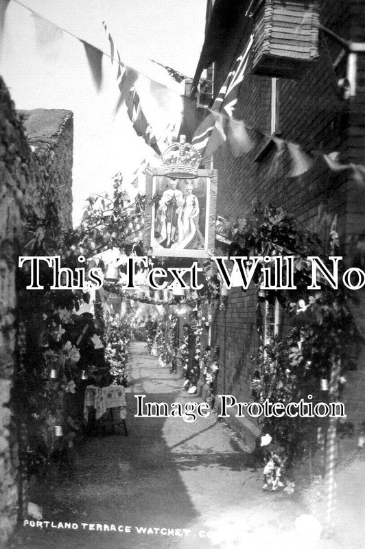 SO 1607 - Portland Terrace, Watchet, Somerset c1937