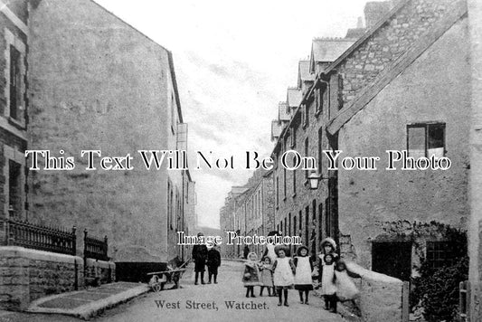 SO 1614 - West Street, Watchet, Somerset c1906