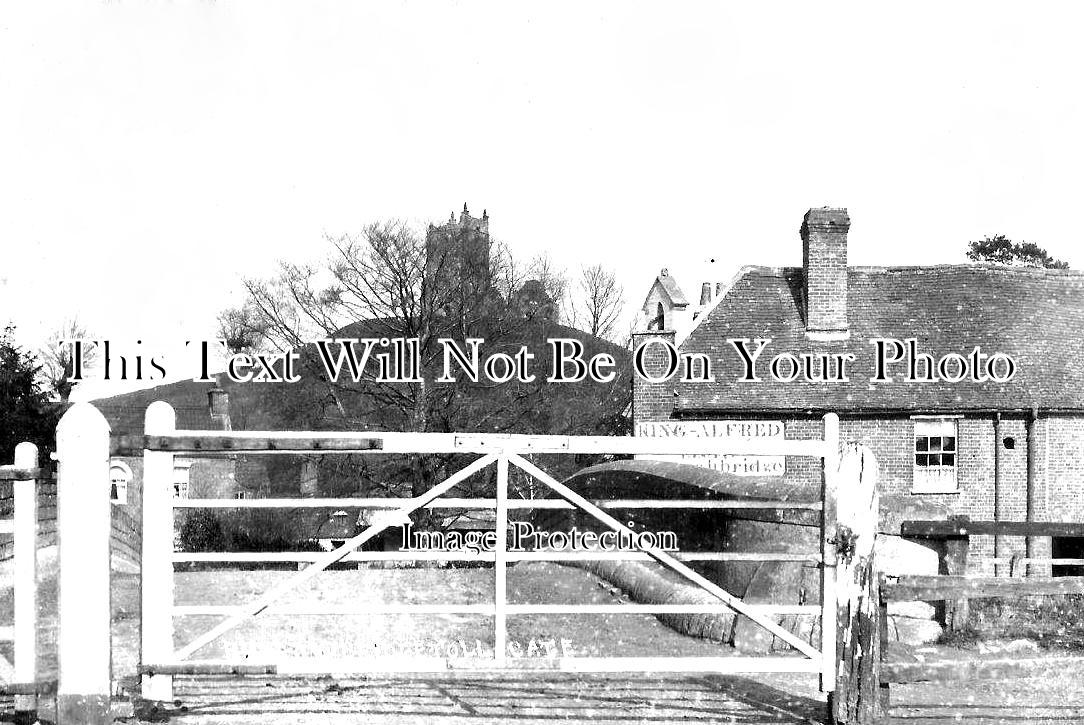 SO 1623 - The Toll Gate & King Alfred Arms Pub, Burrow Bridge, Somerset