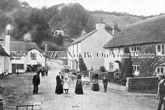 SO 1641 - Bridge Street, Dulverton, Somerset c1908