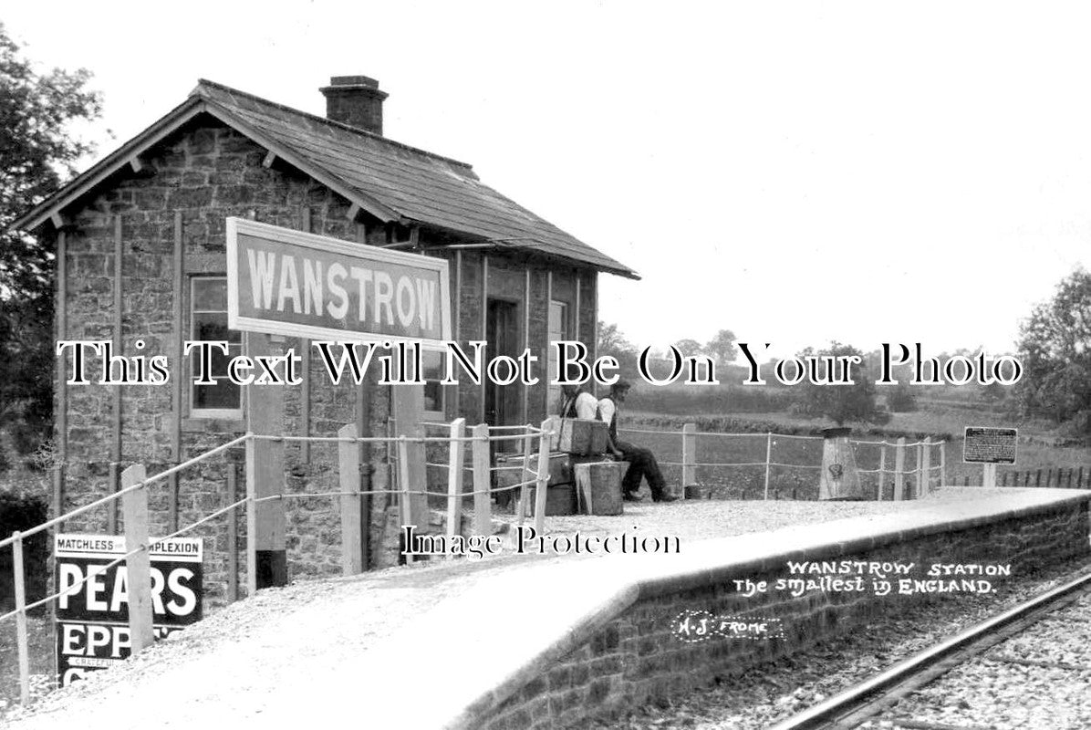 SO 1650 - Wanstrow Railway Station, Somerset