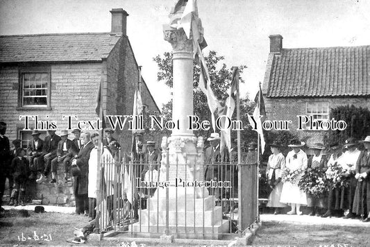 SO 1668 - Meare War Memorial Dedication, Somerset 1921