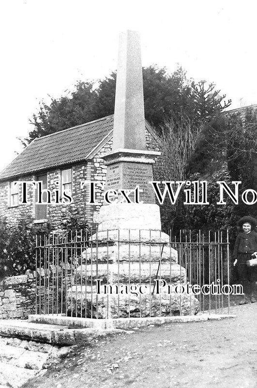 SO 1674 - Draycott War Memorial, Somerset
