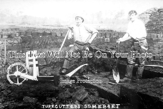 SO 1678 - Turfcutters, Somerset c1910