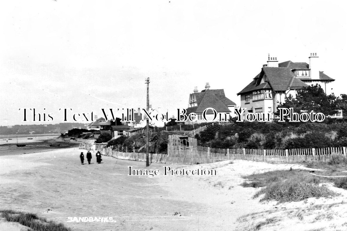 SO 1692 - Sandbanks, Poole, Dorset c1923