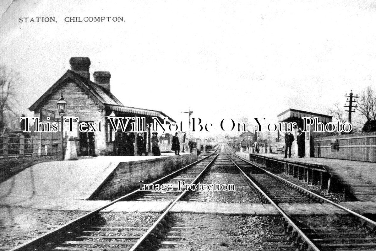 SO 1697 - Chilcompton Railway Station, Somerset
