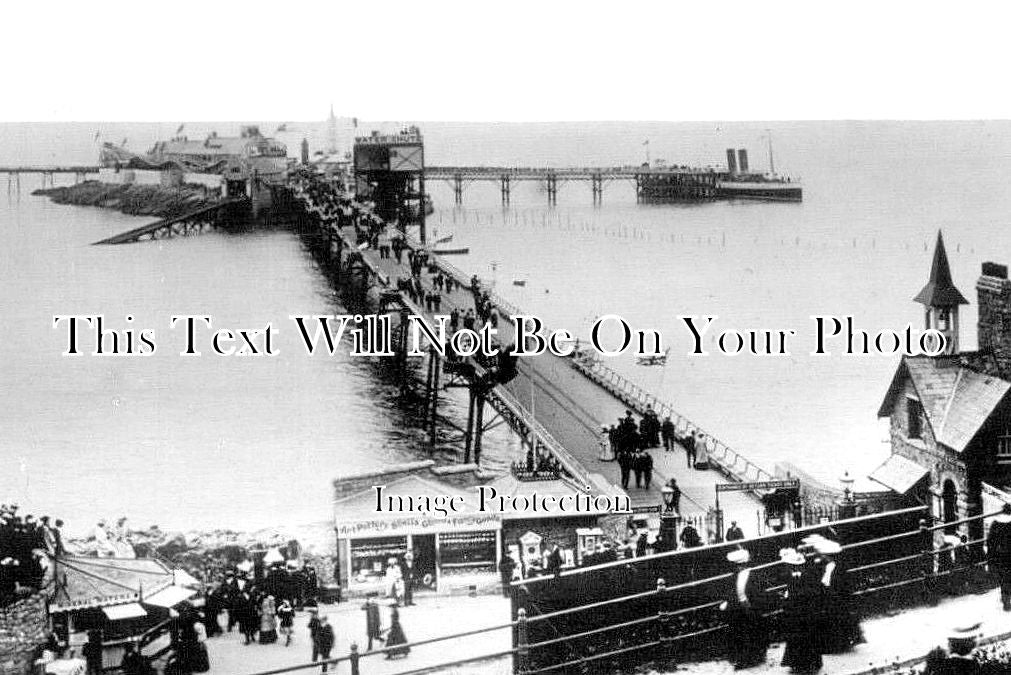 SO 1714 - Birnbeck Old Pier, Somerset c1909