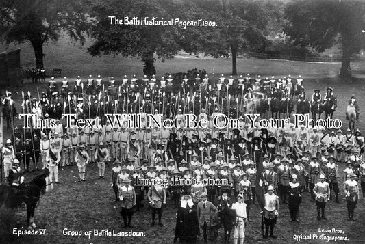 SO 1719 - The Bath Historical Pageant, Somerset 1909