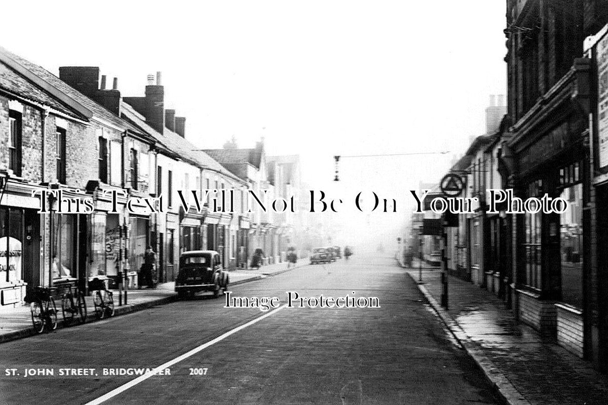 SO 1734 - St John Street, Bridgwater, Somerset c1952