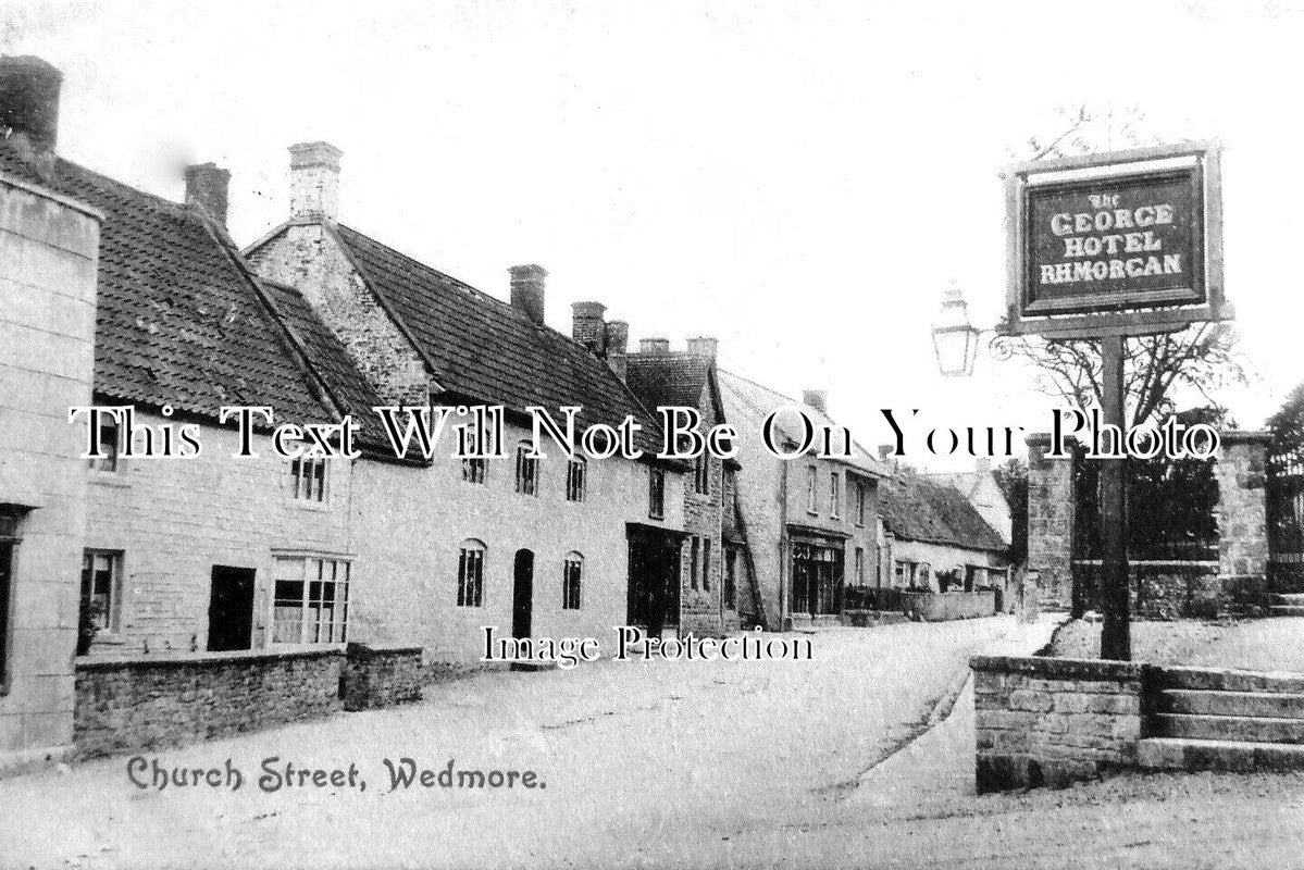 SO 1737 - Church Street, Wedmore, Somerset c1906