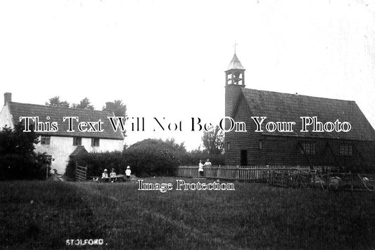 SO 1759 - The Church, Stolford, Somerset c1910