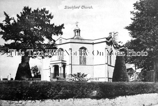 SO 1761 - Blackford Church, Somerset c1905